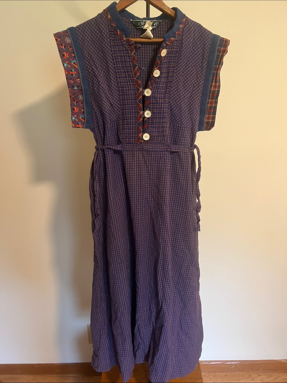 Vintage Jeff Banks Made in England 1970s Dress